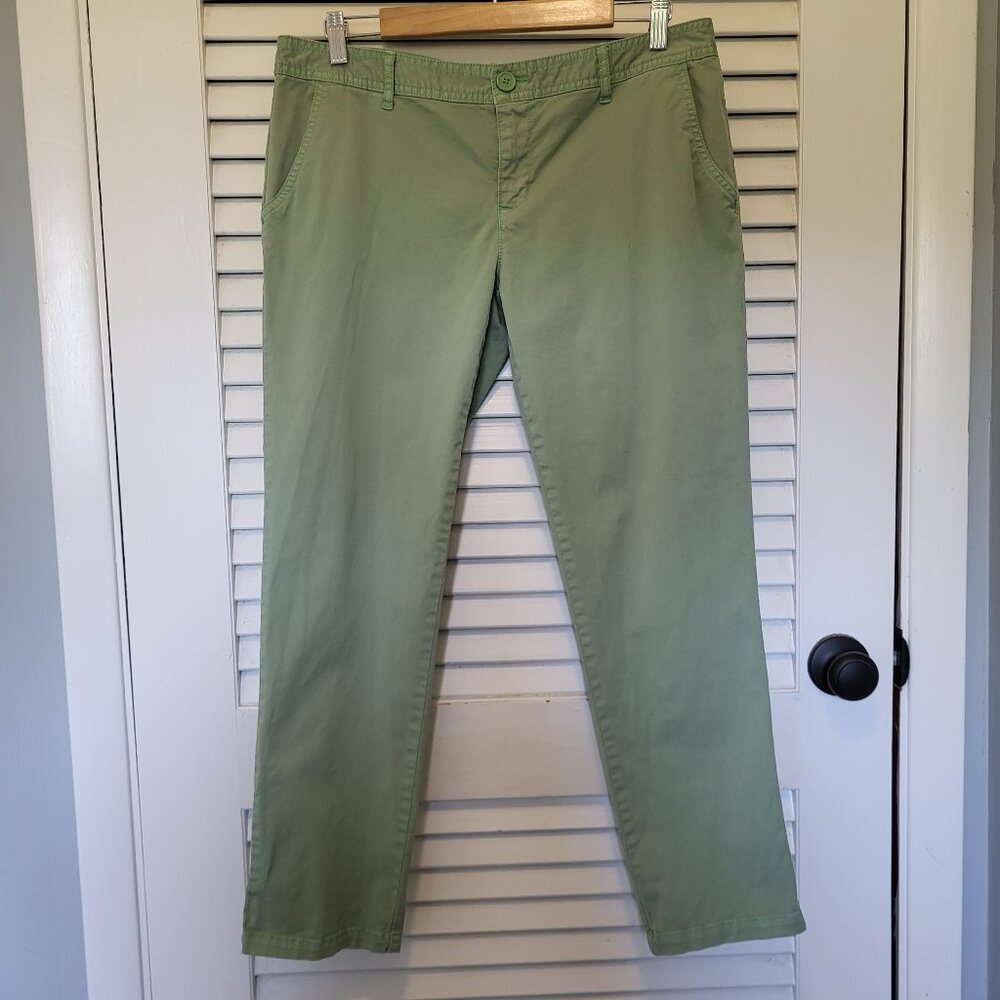 Mossimo Supply Co. Women's Pants size 15 Green Chino St Patrick's Day